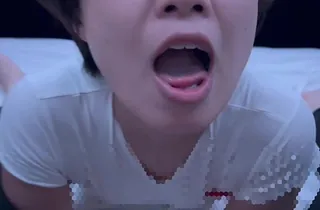 Extraordinary Chinese stunner makes sloppy gasping sounds while beast ruthlessly bj'ed & spunked on