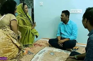 Step-sista gets boned by step-brutha's mates in a hardcore Indian villeinage & discourage fuckfest!