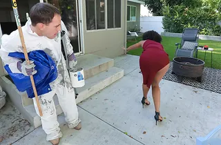 Awkward Handyman stranger Craigslist Sawbones Dark-Hued Customer