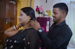 Super-naughty Indian Stepmother Aniket Bhabhi Entices Devar Husband for Outdoor Joy ( Hindi Audio)