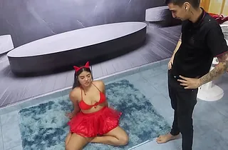 Watch Jhondick10 & Nataly1010 as they strive a steamy homemade sexcapade with a hung Tantaly dame