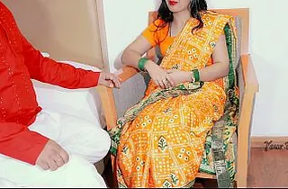 Horny housewife Harami Pati satisfies her man with steamy deep throat & blowjob