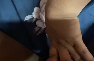 Stepson's stepmom Naeem with the addition of Nagma forward horny with a tender desi hump