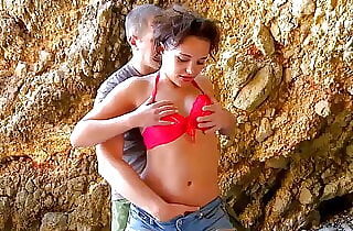 Exotic beach doll – oral and fuck with stranger
