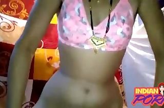 Indian girlfriend lalitha aunty super-steamy romping