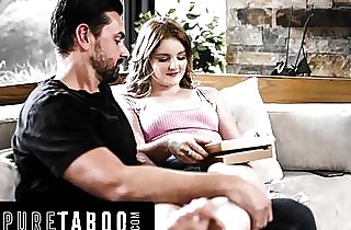 PURE TABOO Eliza Eves Gets Deflowered By Her Stepfather Because Her BF Ditched Her On Valentine's Day