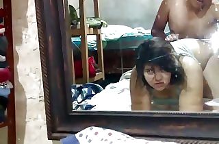 Fucking in front of the mirror makes me cum faster, she likes observing us smash